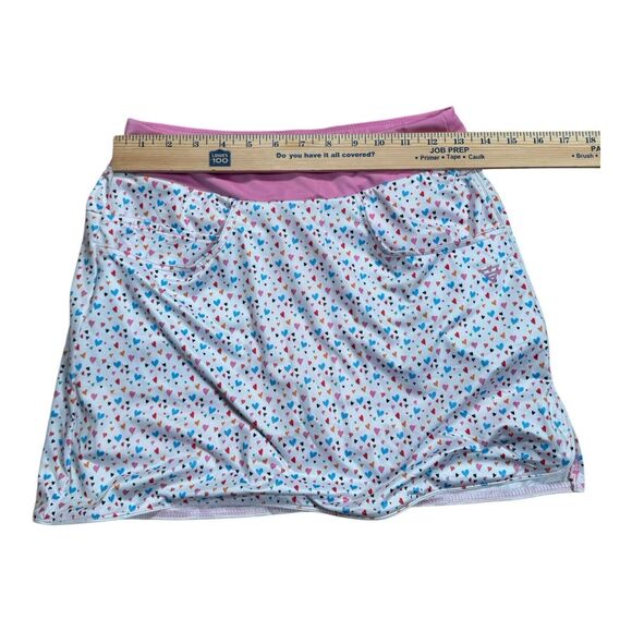 Maelreg Performance Size Small Tennis Golf Skort Pockets Cute Hearts NWT‎ - Picture 10 of 11